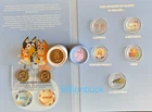 2026 Bluey $2 7-Coin Complete Set + 2 Coloured Till Coin + Folder Tube ALL UNC
