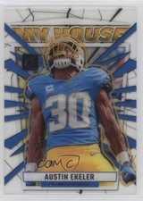 2023 Panini Clearly Donruss Clearly My House Austin Ekeler #11 18vc