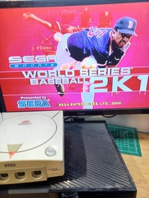 Sega Dreamcast VA1 Console Bundle: Controller + Cables + Working