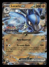 Lucario ex (timbro Evoluzioni Prismatiche)051/131 Holo Carte Varie e Prod Pokemon quasi nuovo