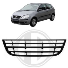Lüftungsgitter Mitte Stoßstange für VW Polo 9N3 2005-2009 Stoßstangengitter unt.