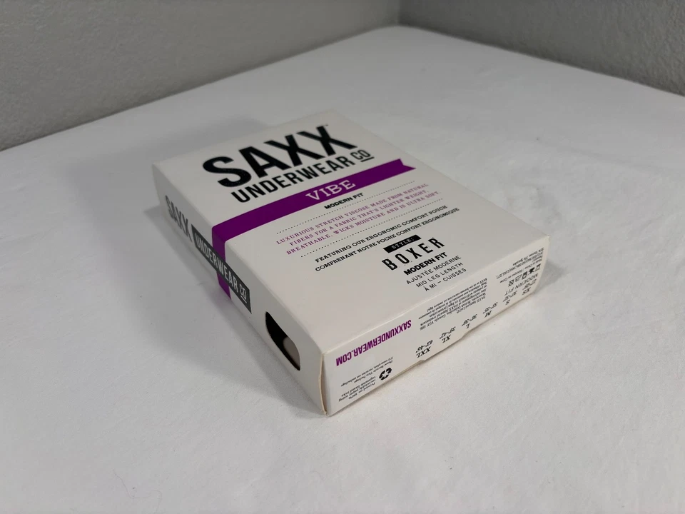Calzoncillos boxer SAXX Vibe para hombre - BKE - bolsa cómoda  Foto 2 de 3