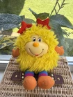 Vintage Rainbow Brite Sprite Yellow / Orange Soft Toy Plush 1983 11” Hallmark