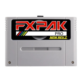 New FXPAK Pro SD2 Rev.Z Game Cartridge for SNES Super Famicom JP/EU/US 16 Bit Vi