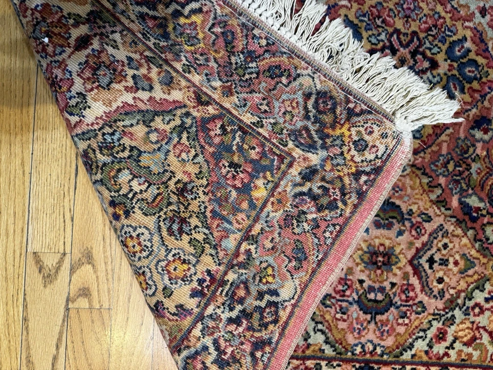 KARASTAN DESIGN #717 KHERMAN PANEL DESIGN 100% WOOL RUG 3x5 GOOD CONDITION - Image 3 of 4