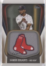2020 Topps Jersey Sleeve Gold 8/50 Xander Bogaerts #JJSP-XB Jumbo Patch zr9