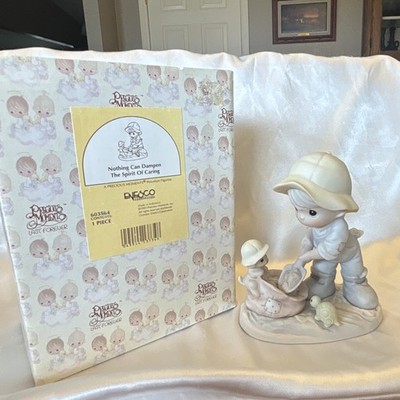 Precious Moments Nothing Can Dampen Spirit Of Caring Porcelain Figurine Boxed