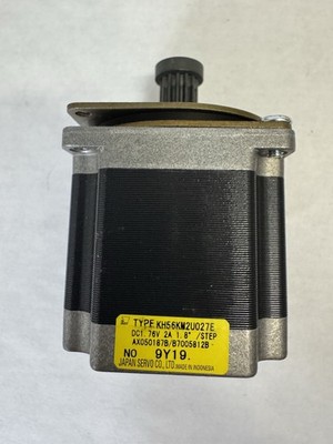 KH56KM2U027E Stepper Motor NEMA 23 1.8 Degree 2A w/ Gear Pulley Nidec
