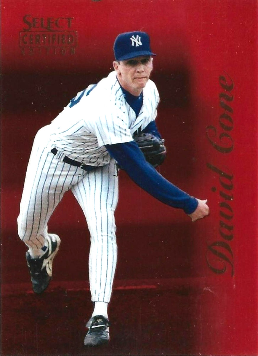 1996 Select Certified CERTIFIED RED #64 David Cone New York Yankees