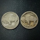 1936 Buffalo Nickel Set of 2 RARE - NO DATE  / No Reserve