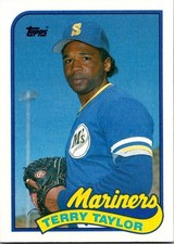 1989 Topps - Terry Taylor #597 (RC)