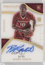 2015 Panini Immaculate Collegiate Rookie Numbers 4/99 Bobby Portis Auto 0jj3