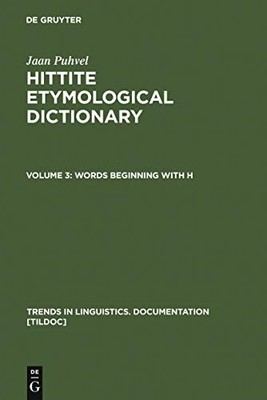 Words beginning with H by Jaan Puhvel 9783110115475 NEW Free UK Delivery
