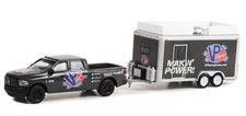 GREENLIGHT,DODGE RAM 2500 VP-RACING FUELS-MAKIN with trailer from the HITCH &...