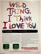 Rocktron PROGAP MIDI Guitar Preamp Vintage Print Advertisement 1990