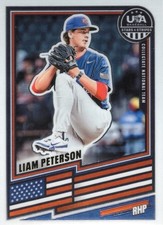 Liam Peterson, 2026 USA Baseball Stars & Stripes Chrome card #143
