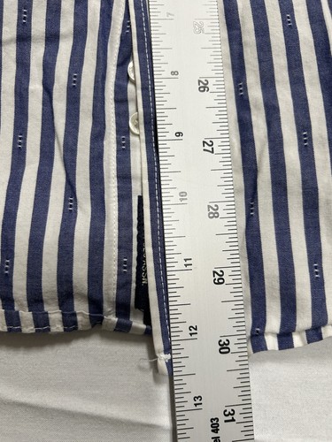 U.S Polo ASSN Shirt Men's XL Navy AQLT Button Down Short Sleeve Office Business - Picture 11 of 12