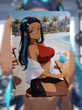 Nessa Pokemon Anime Waifu Sexy Goddess Doujin Lewd Hentai Card