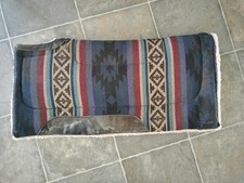 WESTERN CUTBACK FLEECE AZTEC WESTERN SADDLE PAD 32x32