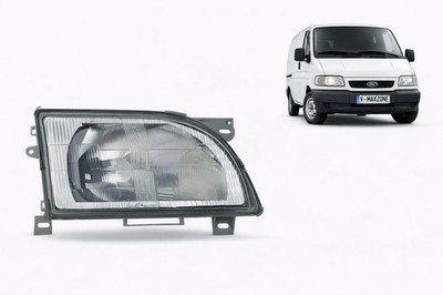 Right Headlight for Ford Transit 1991-1997 1998 1999 2000 VP1039P Chrome LHD
