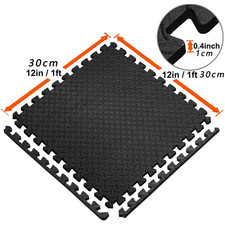 Puzzle Fitness Mat EVA Interlocking Foam Floor Tiles Sports Protection Yoga Home
