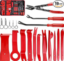 Car Trim Removal Tool Set Hand Tools Pry Bar Panel Door Interior Clip Kits 19pcs