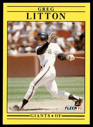 1991 Greg Litton [Base ] #266