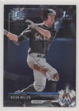 2017 Bowman Draft Chrome Brian Miller #BDC-45 9ij