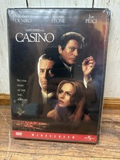 Casino 1995 DVD, 1995 Deniro, Stone, Pesci Widescreen Scorcese New Sealed