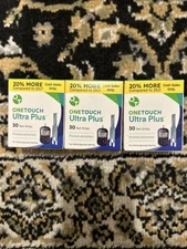 One Touch Ultra Plus 90ct Blood Glucose Test Strips