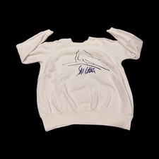 Vintage 80s Velva Sheen Ski Utah Sweatshirt USA Made Tubular Body β White/Blue