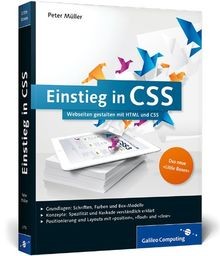 Einstieg in CSS: Webseiten gestalten mit HTML und CSS (G... | Buch | Zustand gut