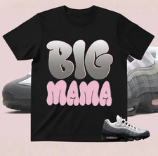 Air Max 95 Pink Foam Black White OG Big Bubble T Shirt Match MAMA