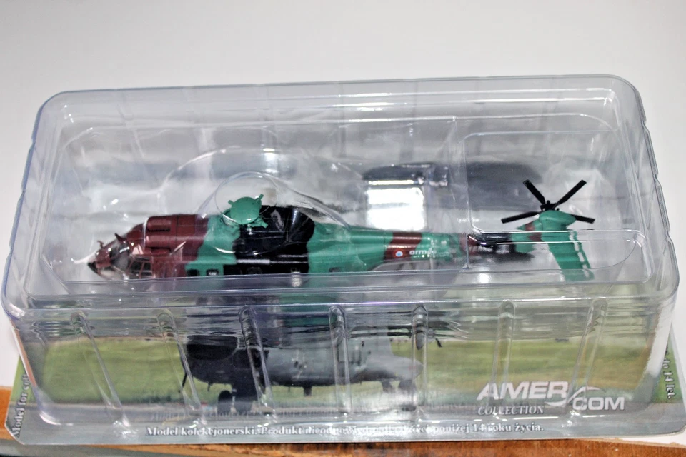 AMERCOM 1:72 EUROCOPTER AS532 COUGAR HELICOPTER - FRENCH ARMY - Image 2 of 2