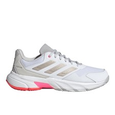 adidas Courtjam Control 3 Tennis Womens White Sneakers Athletic Shoes IH2968