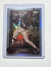 Jung Hoo Lee 2025 Topps Chrome Sepia Refractor San Francisco Giants