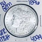 1896 BU UNCIRCULATED MORGAN SILVER DOLLAR AUTHENTIC U.S. MINT FREE SHIPPING 4099