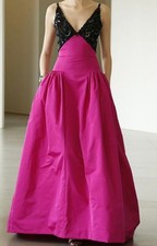 Oscar De La Renta Embellished Gown - Excellelnt Condition
