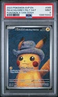 2023 Pokemon x Van Gogh Pikachu with Grey Felt Hat #085 Promo PSA 9 MINT #942