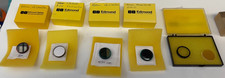 EDMUND OPTICS set of 5 610, 520, 420, 400 Clear 24.15mm Unmounted Diameter