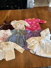 Infant Girls Fall/winter Clothing Lot 3-6 Months 10 Pieces