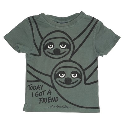 Bo Bendixen, T-shirt, Größe: 92, Grün, Baumwolle, Print, Unisex (Kinder) #3hx