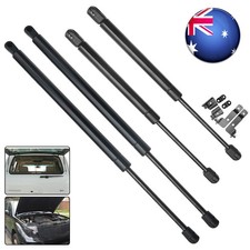4Pc Bonnet+Tailgate Gas Struts Lift Supports For Nissan Frontier Navara 2004-18
