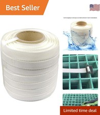 Heavy Duty 3/4" x 330' Woven Cord Strapping Roll of 6" x 3" Core Size, 2500 l...