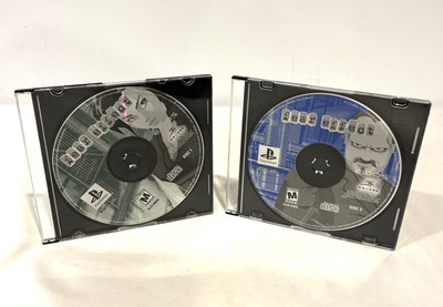 FEAR EFFECT PS1 SONY PLAYSTATION 1 DISC 1 & DISC 2 ONLY 2000 EIDOS INTERACTIVE