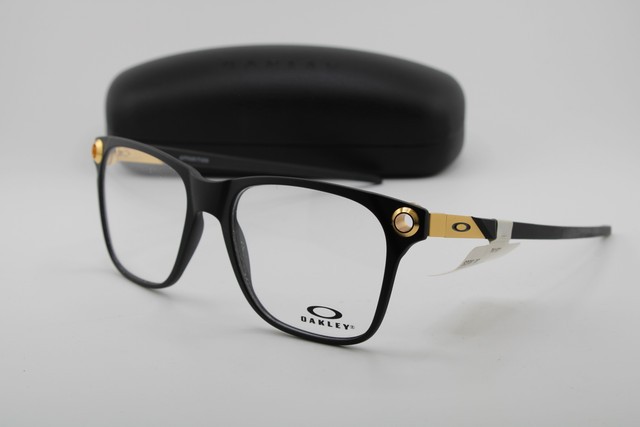 NEW OAKLEY OX8152-0455 APPARITION GOLD BLACK SATIN AUTHENTIC