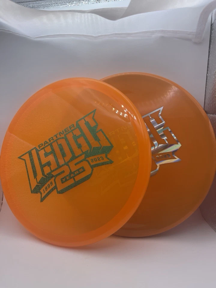 2 Toros Naranja Innova 2023 Con 25 Aniversario USDGC Sello DISCO GOLF 175g Foto 2 de 4