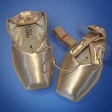 Grishko 4.5 XXXX 2007 SS Ballet Pointe Shoe RUSSIA tried on and set aside READ