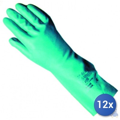 12x Ansell Limited Sol-Vex Plus Nitril-Arbeitshandschuhe Blau Größe 10 - Xl