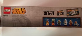 LEGO Star Wars Rebels Super Pack 2 in 1 Set 66512, 1163 Pieces, Zeb, Hera, Kanan